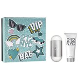 Carolina Herrera 212 Ajándékszett, Eau de Toilette 100ml + Body Milk 100ml