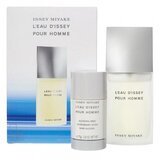 Issey Miyake L`Eau D`Issey pour Homme Ajándékszett, Eau de Toilette 75ml + deostick 75ml (Travel szett)