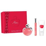 Nina Ricci Nina Ajándékszett, Eau de Toilette 80ml + Body Milk 75ml + roll-on Eau de Toilette 10ml