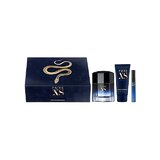 Paco Rabanne Pure XS Ajándékszett, Eau de Toilette 100ml + Eau de Toilette 10ml + Tusfürdő 100ml - amelynek sérült a csomagolása