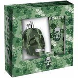 Police To Be Camouflage Ajándékszett, Eau de Toilette 40ml + All over body shampoo 100ml - csomagolása