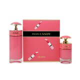 Prada Candy Gloss Ajándékszett, Eau de Toilette 80ml + Eau de Toilette 30ml - sérült a csomagolása