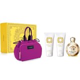 Versace Eros Pour Femme Ajándékszett, Eau de Parfum 100 ml + tusfürdő 100 ml + testápoló 100 ml + kézitáska
