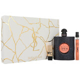 Yves Saint Laurent Opium Black Ajándékszett, Eau de Parfum 90ml + Eau de Parfum 10ml + ajakrúzs 1.3ml