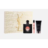 Yves Saint Laurent Opium Black Ajándékszett, Eau de Parfum 90ml + Body Milk 50ml + Eau de Parfum 10ml 