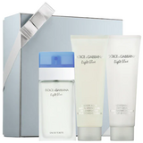 Dolce & Gabbana Light Blue Ajándékszett, Eau de Toilette 100ml + Body Milk 100ml + Shower Gel 100ml