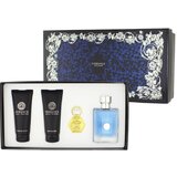 Versace Versace pour Homme Ajándékszett, Eau de Toilette 100ml + 100ml After Shave Balm + 100ml SG + kulcstartó