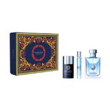 Versace Versace pour Homme Ajándékszett, Eau de Toilette 100ml + Eau de Toilette 10ml + Deostick 75ml