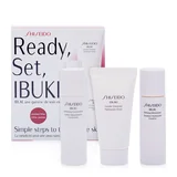 Shiseido Ibuki starter kit Ajándékszett, Gentle Cleanser 30ml + Softening Concentrate 30ml + Refining Moisturiser 30ml