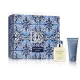 Dolce & Gabbana Light Blue pour Homme Ajándékszett, Eau de Toilette 75ml + Aftershave Balm 50ml