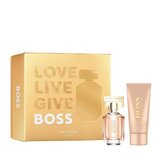 Hugo Boss The Scent for her Ajándékszett, Eau de Parfum 50ml + Body Milk 100ml
