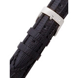 Morellato A01U0856041019CR16 Black Lizard Watch Strap 16mm