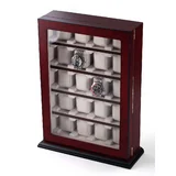 Rothenschild Watch Showcase RS-1100-20BU for 20 Watches Bubinga