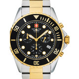 Swiss Alpine Military 7053.9147 Chronograph Mens Watch 42mm 10ATM