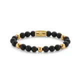 Rebel & Rose Bracelet Matt Black Madonna RR-8DV05-G-L mens