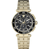 Versace VE3L00522 Greca Chronograph Mens Watch 45mm 5ATM 