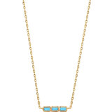 ANIA HAIE N033-02G Into the Blue Ladies Necklace, adjustable