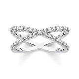 Thomas Sabo Ladies Ring TR2318-051-14-58 balls size 58