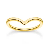 Thomas Sabo Ladies Ring TR2393-413-39-52 V-shape size 52