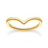 Thomas Sabo Ladies Ring TR2393-413-39-56 V-shape size 56