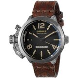 U-Boat 8809 Capsule 45 mm SS BK BE Automatic Mens Watch 10ATM