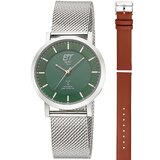 ETT Eco Tech Time ELS-11618-81MS Ladies Watch Atacama Solar Radio Controlled 36mm 5ATM