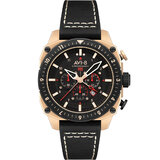 AVI-8 AV-4100-06 Mens Watch Hawker Hunter Dual Time Chronograph 43mm 5ATM