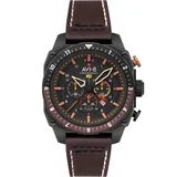AVI-8 AV-4100-08 Mens Watch Hawker Hunter Dual Time Chronograph 43mm 5ATM