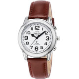 Master Time MTGA-10806-12L Speaking Mens Radio-Controlled 40mm