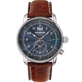 Zeppelin 8644-3 dual time men`s watch LZ126 Los Angeles 43mm 5ATM