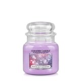 Country Candle Snowflakes Csillogó közepes 2 kanócos illatgyertya (453 g)