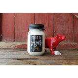 MILKHOUSE CANDLE Milk & Sugar illatgyertya Farmhouse Jar (368 g)