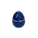 LADENAC Bois de Russie kék illatgyertya díszkövekkel (220 g) díszdobozban