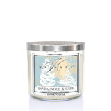 Kringle Candle TUMBLER Sandalwood & Cade 3 kanócos illatgyertya (411g)