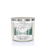 Kringle Candle TUMBLER Winter Evergreen 3 kanócos illatgyertya (411g)
