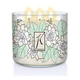 Kringle Candle TUMBLER Gardenia 3 kanócos illatgyertya (411g)