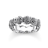 Thomas Sabo TR2488-637-21-58 Silberner Ring mit Rosen Damen