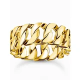 Thomas Sabo TR2497-413-39-64 Unisex Ring - Kettenglieder breit vergoldet