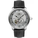 Zeppelin 8566-4 Mens Watch Friedrichshafen Open Heart Automatic 40mm 5ATM 