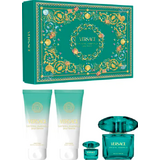 Versace Crystal Emerald Ajándékszettek, Eau de parfum 90ml + Eau de parfum 5ml + Body lotion 100ml + Shower gel 100ml