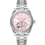 Thomas Sabo WA0418-201-204 Ladies Watch Rebel Pink Automatic 36mm 5ATM 