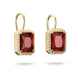 Thomas Sabo H2338-414-10 Earrings Red octagonal stones Gold-plated Ladies