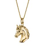 Thomas Sabo KE2342-414-39-L50V Necklace Horse head Elyndra Gold-plated Ladies