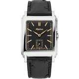 Alpina AL-530BBG3C6 Mens Watch Alpiner Vintage Carree Automatic Limited Edition 33mm 3ATM 