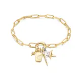 Ania Haie BST048-09 Bracelet Guiding Star + 4-Charms Set