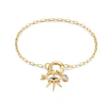 Ania Haie BST048-04 Bracelet Good Vibes + 3-Charms Set