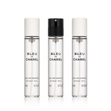 Chanel Bleu de Chanel Parfum Ajándékszettek Parfüm kivonat 20 ml + Parfüm kivonat Refill 2 x 20 ml