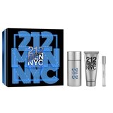 Carolina Herrera 212 Men Ajándékszett, Eau de Toilette 100ml + Eau de Toilette 10ml + Borotvagél 100ml