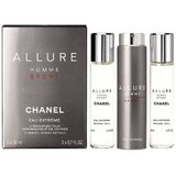Chanel Allure Homme Sport Eau Extreme Eau de Parfum, 3 x 20ml (1x refillable + 2x refills)