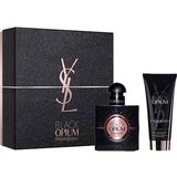 Yves Saint Laurent Opium Black Ajándékszett, Eau de Parfum 30ml + Body Milk 50ml